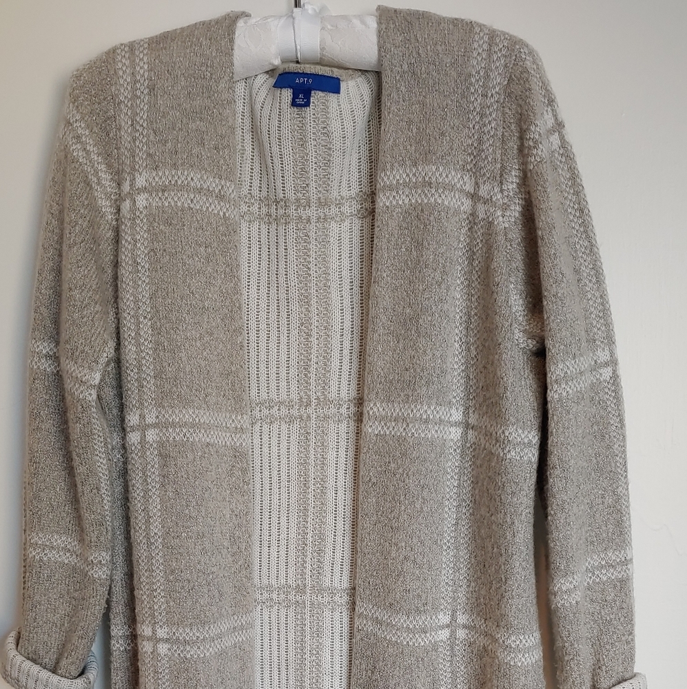 Apt. 9 Classic Coatigan Sweater Duster